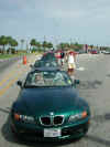 All the little bimmers lined up in a row....waitin for a boat ride.