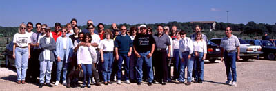 Group Photo at the Salt Lick
