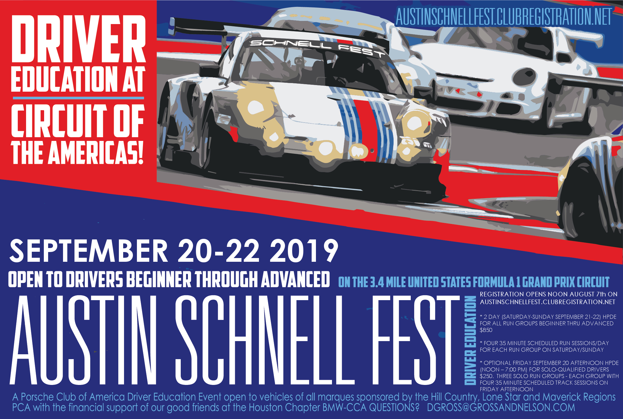 Schnell Fest D.E. at COTA Houston BMW CCA
